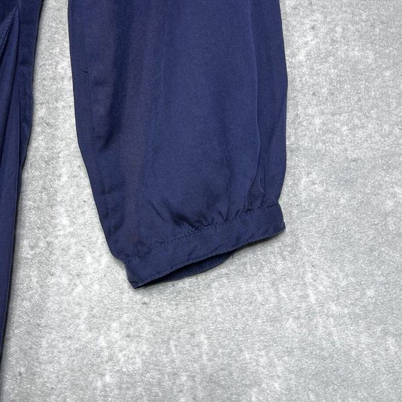 J. McLaughlin Dress Womens X-Large Blue V Neck 3/4 Sleeve Knee Length Back Zip - Picture 5 of 12